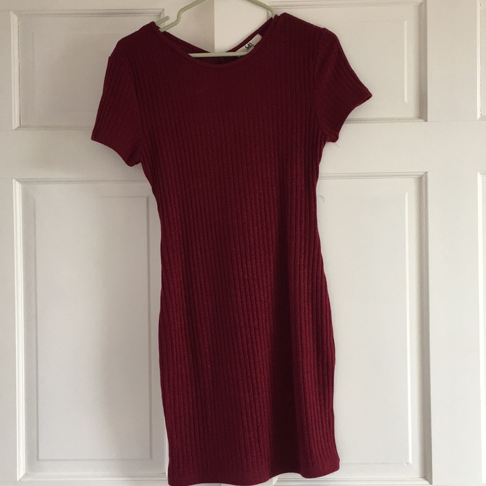 Corduroy bodycon dress